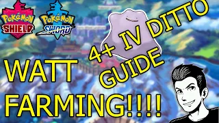HOW TO GET UNLIMITED WATTS AND 6IV DITTO GUIDE POKEMON SWORD AND SHIELD(Tutorial)
