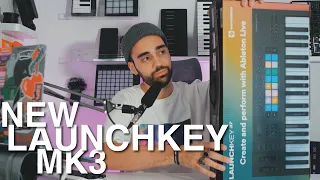 GREAT BUDGET MIDI KEYBOARD! Novation Launchkey MK3 Unboxing, Features, and Making A Track