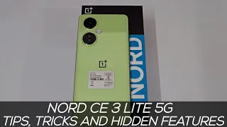 Oneplus Nord CE 3 Lite 5G Tips Tricks and Hidden Features