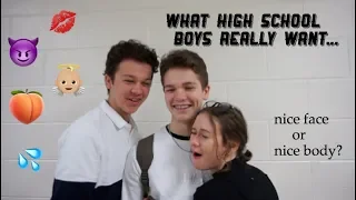 what high school guys *ACTUALLY* look for in a girl