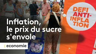 Inflation, le prix du sucre s'envole