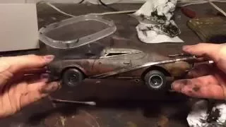 A simple method for "rusting" model cars