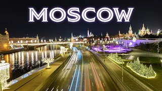 Magical Moscow in 2020 -  A Rare Glimpse at the Winter Capital Without Snow (4K UHD)