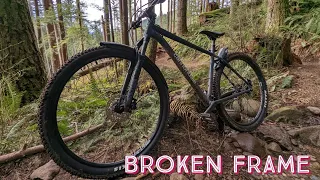 Cannondale Trail 6 - Broken Frame