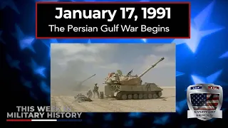 The Persian Gulf War Begins