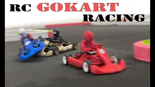 Amazing tiny go kart racing!