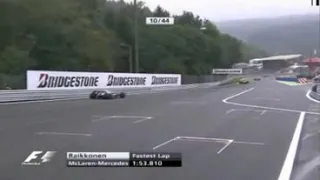 Spa 2005 Kimi Räikkönen amazes James Allen