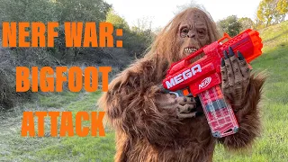 Nerf War: Bigfoot Monster Attack