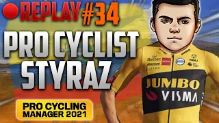 NOUVELLE SAISON CHEZ JUMBO #34 PRO CYCLIST STYRAZ - Pro Cycling Manager 2021