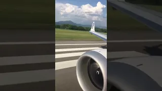 Ryanair 737 max takeoff Milan Airport