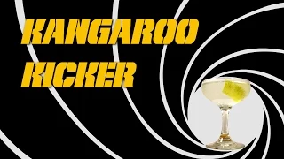 Kangaroo Kicker (aka Vodka Martini) - the Famous Shaken, Not Stirred James Bond Cocktail