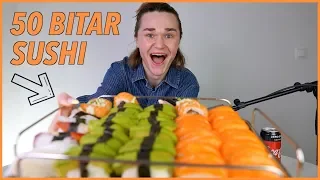 50 BITAR SUSHI CHALLENGE