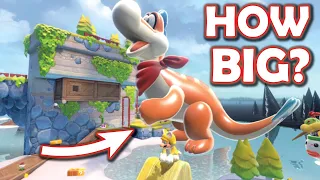 How BIG can you make Plessie in Super Mario 3D World + Bowser's Fury?