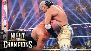 Brock Lesnar stops Cody Rhodes’ third Cross Rhodes in its tracks: WWE Night of Champions Highlights