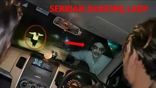 Serbian Dancing Lady in front of my car 🚘😮Indian Parkour | Dancing Lady | Horror Pov @arabbadboy03