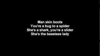 Lordi - Man Skin Boots | Lyrics on screen | HD