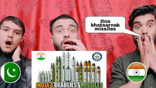 India Deadliest Missile- List of Powerful Indian Missiles by |Pakistani Cousins reaction|