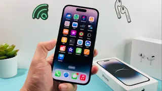 IPHONE 14 PRO SPACE BLACK UNBOXING!!!