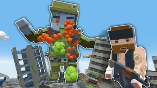 Massive Volcano Zombie Destroys Apocalypse City! - Tiny Town VR Gameplay - HTC Vive Game