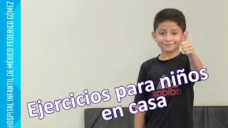 Ejercicios para niños  de 6 a 12 años