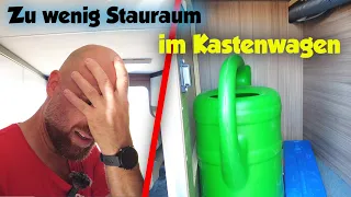 KASTENWAGEN STAURAUM OPTIMIERUNG | Warum CLEVER beim STAURAUM gar nicht CLEVER ist | WOHNMOBIL TIPPS