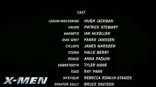 X-Men (2000) End Credits