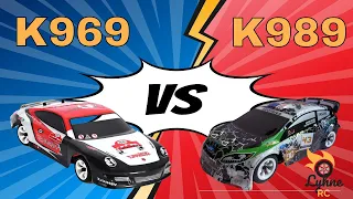 WLToys K989 vs K969, which is best? Can they both race and drift?