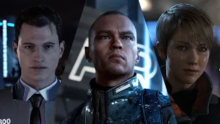 Detroit Become Human - Full Game Movie (Best Ending)