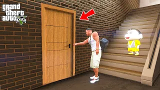 Shinchan and Franklin Found Secret Backdoor Inside Franklin's House in GTA 5!