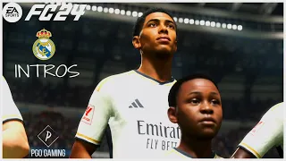 EA FC 24 Real Madrid Intros "Hala Madrid" 4K UHD (PS5)