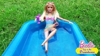 Мультик Барби и сестры в доме мечты с бассейном Кен, Райан в гостях Play doll ♥ Barbie Original Toys