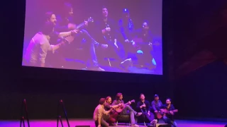 AHBL8 J2 panel "Free fallin" Jared plays the guitar