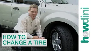 How to Change a Tire | Change a flat car tire step by step