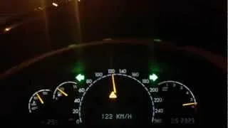 2003 S600 v12 biturbo 0-200 acceleration