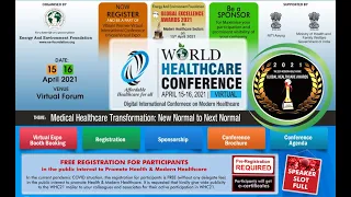 World Healthcare Conference (WHC21) Hall B (DAY 1)