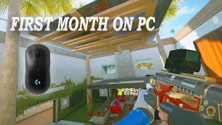 1 Month Progression from PS4 To PC (Controller to MnK) | Rainbow Six Siege