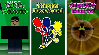 How to get Angel/Sky Race V2 Blox Fruits 2023 (Beginner's Guide)