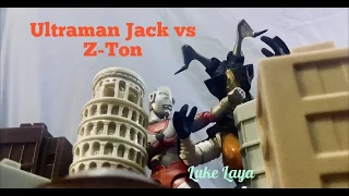Ultraman Jack vs Z-Ton (Zetton) | The Return of Ultraman Stop Motion | LJPL Animation