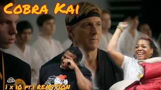 Cobra Kai | REACTION - Season 1 Episode 10pt.1"Mercy"