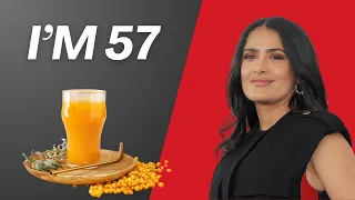 Salma Hayek (57) still looks 29! She drinks it every day and doesn't age 🔥 Anti Aging Benefits