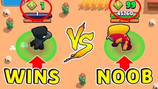 Ворон ЧИТЕР vs НУБ !! Смешные Моменты Brawl Stars #17