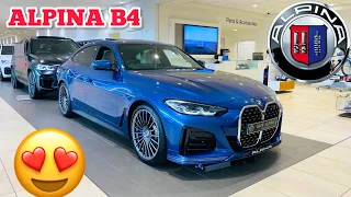 All New 2022 BMW Alpina B4 Gran Coupe 046 Hersteller Exclusive Automobile