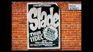 Slade live at Leicester Uni 1980.