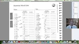 QUALITATIVE READING INVENTORY.WORD.LIST.DEMO