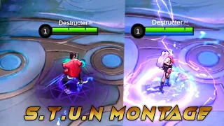 CHOU X SELENA S.T.U.N MONTAGE(Combo, Freestyle,Immune) | Destructer | Mobile Legends