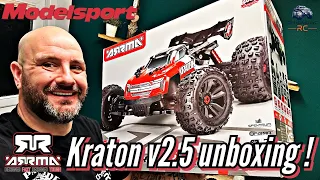 Unleashing the Beast: Arrma Kraton 4s V2.5 Unboxing & Mind-Blowing First Impressions!