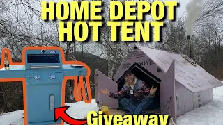 Will It HOT TENT Home Depot Edition
