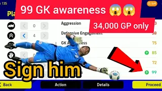 99 GK Awareness💥 || Best GP goal keeper in eFootball 2024 • Most underrated and hidden GK