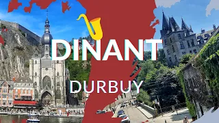 DURBUY - NAJMNIEJSZE MIASTO  W BELGII / DINANT - MIASTO SAKSOFONÓW | BELGIA