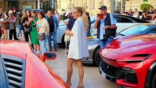 MONACO GIRLS AND CARS/MONACO MILLIONAIRES/CAR SPOTTING 2024